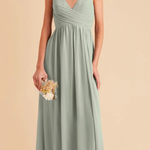 Birdy Grey - Size Large (unaltered) - Laurie Empire Dress - Sage - Picture 2 of 4